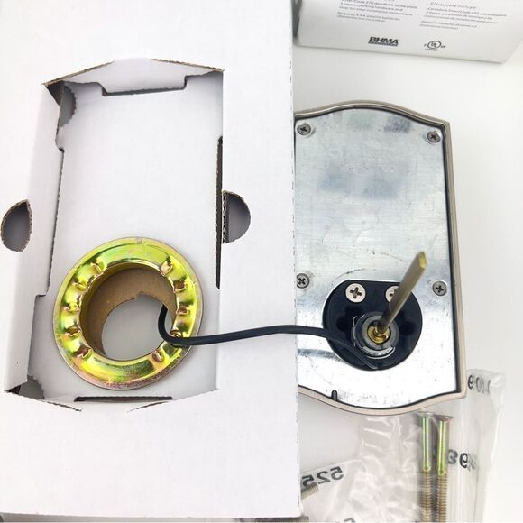 Kwikset Smartcode 270 Touchpad Electronic Lock Satin Nickel Finish - Picture 5 of 8